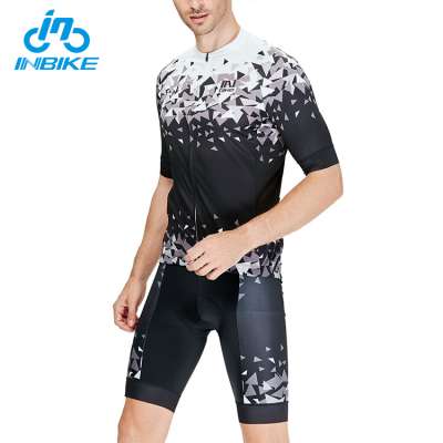 INBIKE Custom Quick Dry  Wear Cycling Short Sleeve Mens Jersey and Shorts